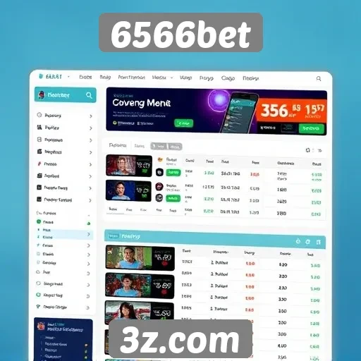 Facilidade de navegação no site de apostas 6566bet