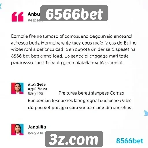 Feedback de jogadores sobre o 6566bet
